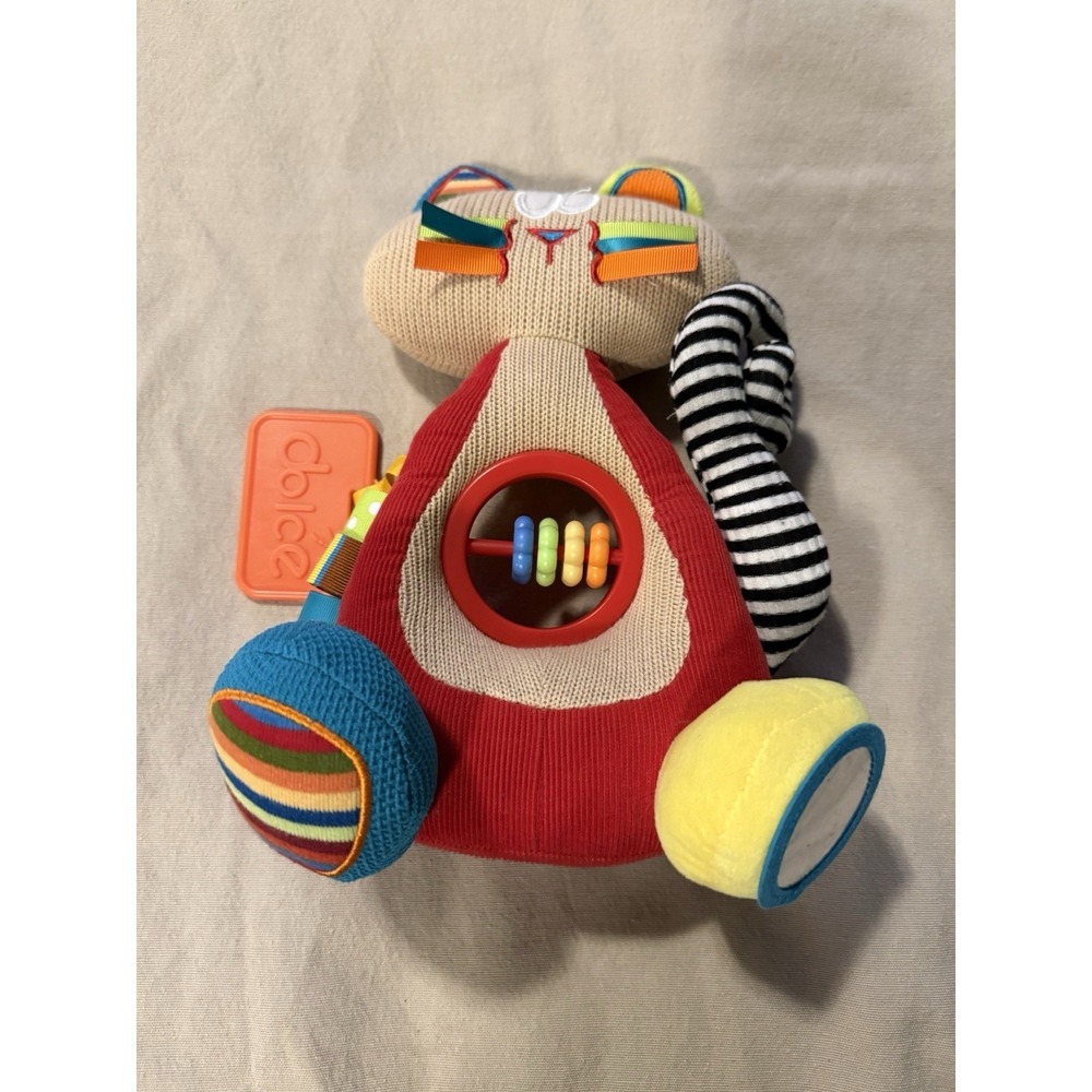 Siamese Cat Interactive Stuffed Soft Plush‎ Baby Educational Toy 10 Inch